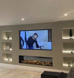 Custom Designs For Fireplaces And T.V
