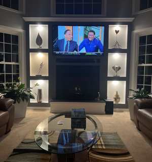 Custom Designs For Fireplaces And T.V