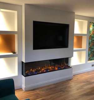 Custom Designs For Fireplaces And T.V