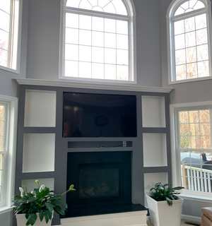 Custom Designs For Fireplaces And T.V
